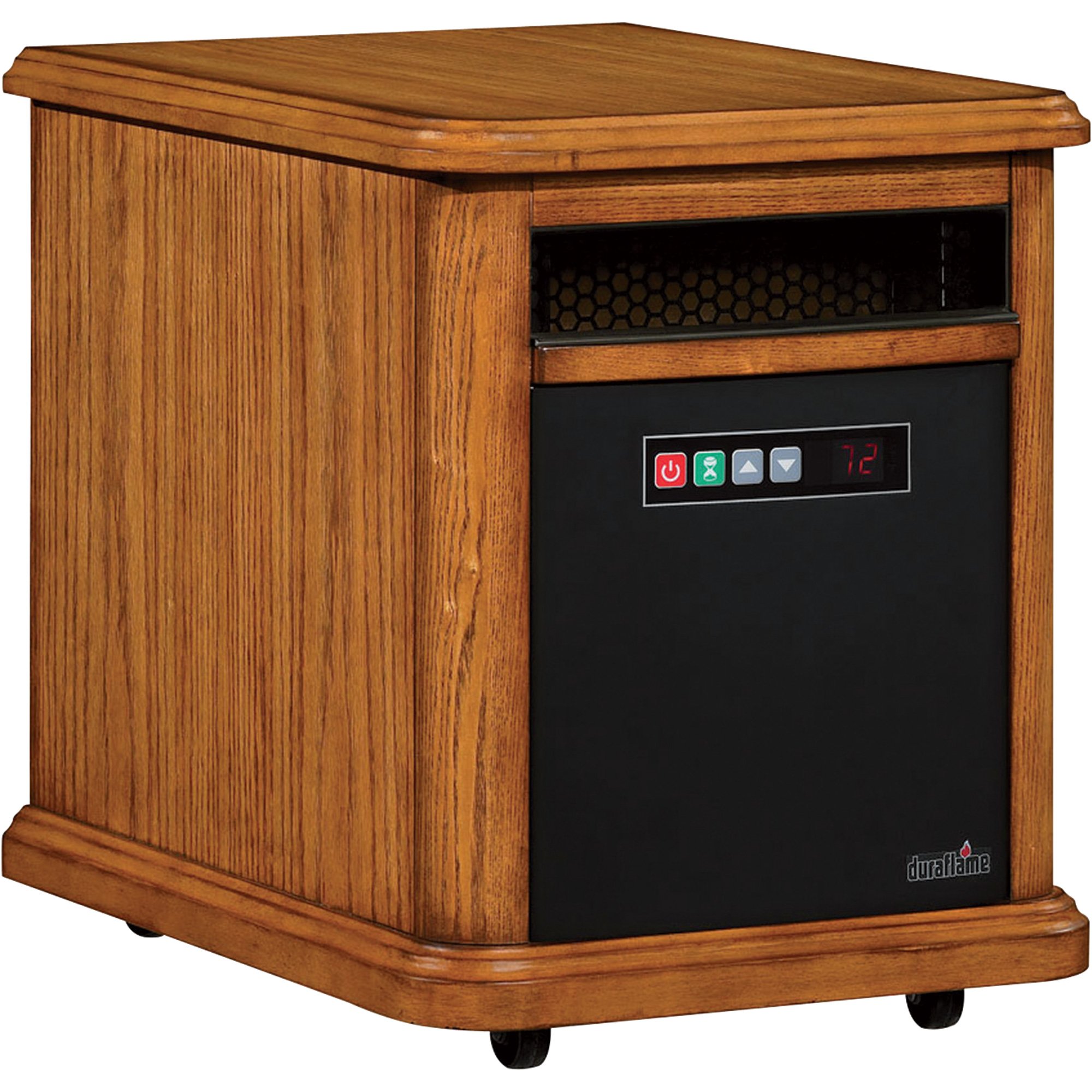 Duraflame PowerHeat Infrared Quartz Heater — 5200 BTU, 1500 Watts, Oak Veneer, Model# 10HM4126-0107